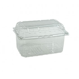 Caserole cu capac pentru fructe, LarPlast, 500gr, h82, 100buc Produse 47,99 lei