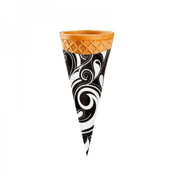 Cornet dulce cu manson black pentru inghetata, 11cm, 480buc Cornete si vafe 223,20 lei