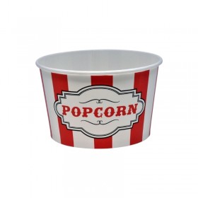 Cutie popcorn, 1250cc, carton personalizat, D150*H95 mm, 45buc Popcorn si Vata pe bat 41,31 lei
