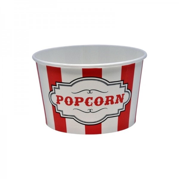 Cutie popcorn, 1250cc, carton personalizat, D150*H95 mm, 45buc Popcorn si Vata pe bat 41,31 lei