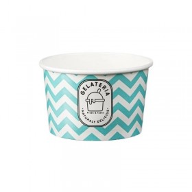 Cupe inghetata, design Zig Zag, 5oz|150ml, 50buc Cupe de inghetata 15,57 lei