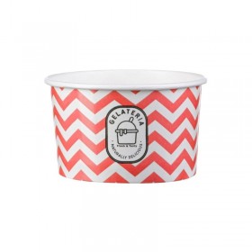 Cupe inghetata, design Zig Zag, 6oz|180ml, 50buc Cupe de inghetata 15,80 lei