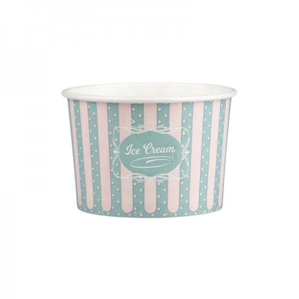 Cupe inghetata, design patiserie, 8oz|230ml, 50buc Cupe de inghetata 16,18 lei