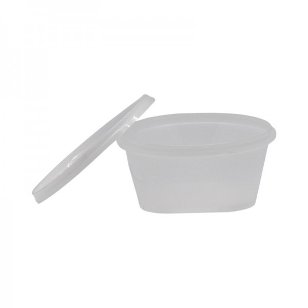 Bol supa, PP transparent, capac sigilabil, 16oz|473ml, 50buc Polipropilena 43,66 lei
