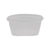 Bol supa, PP transparent, capac sigilabil, 16oz|473ml, 50buc Polipropilena 43,66 lei