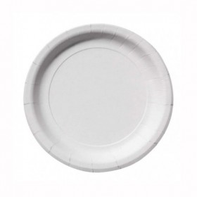 Farfurii carton alb, rotunde, 18cm, 25buc Produse 3,20 lei