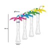 Pahare plastic, capac palmier, mix culori, 400ml, 54buc Produse 407,16 lei