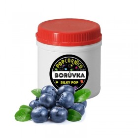 Pudra pentru vata de zahar si popcorn, Silky Pop, aroma de afine, 500gr Arome de zahar 149,99 lei