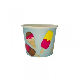 Cupe inghetata, carton blue, 100ml, 50buc Cupe de inghetata 10,55 lei