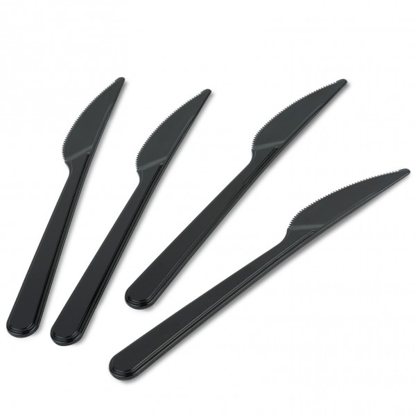 Cutite plastic negru, reutilizabile, 160mm, 100buc Produse 6,93 lei