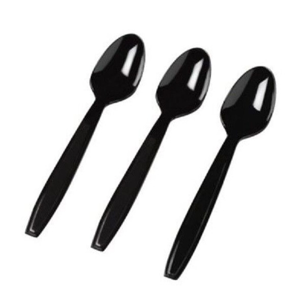 Linguri plastic negru, reutilizabile, 180mm, 100buc Produse 6,93 lei