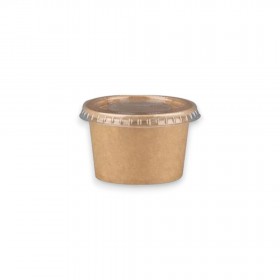 Cupe inghetata, carton natur|kraft, D60mm, 50ml|2oz, 100buc Cupe de inghetata 18,65 lei