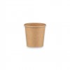 Sosiera carton kraft, cu capac transparent, 100ml|4oz, 100buc Produse 30,05 lei