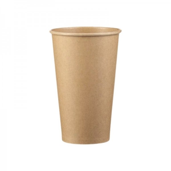 Pahare carton 470ml - 16oz natur D90 (50buc) Produse 25,92 lei