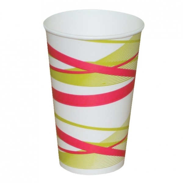 Pahare carton 350ml - 12oz, curcubeu, rece D80 (1000buc) Produse 175,00 lei