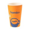 Pahare carton 235ml - 8oz Homico D80 (50buc) Pahare personalizate 7,22 lei
