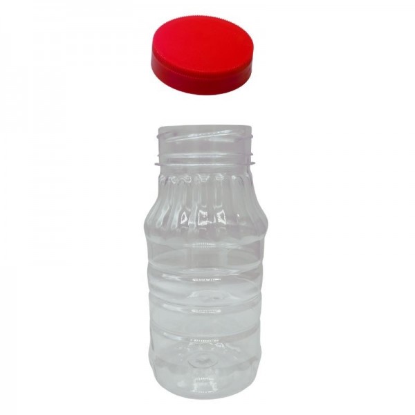 Flacoane borcan 500ml, f53mm, transparente, cu capac, 120buc Produse 231,00 lei