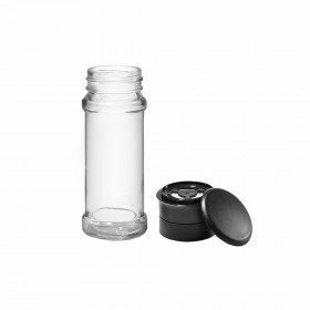 Flacoane 100ml, sticla transparenta, rasnita ceramica detasabila, 96buc Flacoane sticla 609,20 lei