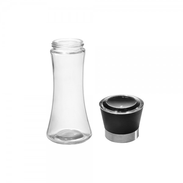 Flacoane 200ml, sticla transparenta, rasnita ceramica detasabila, 24buc Flacoane sticla 138,43 lei