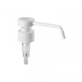 Pompita dozatoare cu extensie, F28mm, alb, open|close, 1000buc Produse 1,00 lei