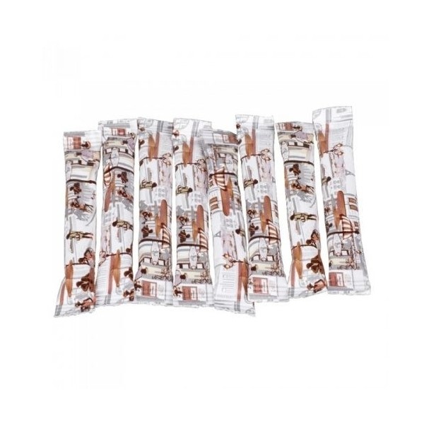 Zahar alb stick, personalizat ''City Life'', 5gr, 200buc Zahar si Indulcitori 14,71 lei