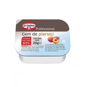 Dr. Oetker Proffesional, gem de piersici, 20gr, 40buc Produse 38,90 lei