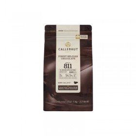 Ciocolata neagra, Callebaut 811, 54.5% cacao, fluiditate 3/5, 1kg Produse 98,99 lei