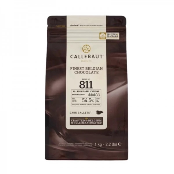 Ciocolata cu lapte, Callebaut 823, 33.6% cacao, fluiditate 3/5, 1kg Produse 98,99 lei