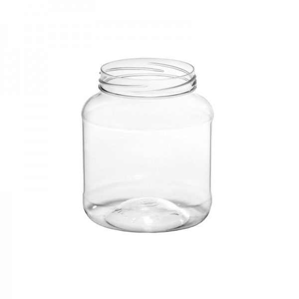 Flacoane borcan 350ml, ovale, F63mm, transparente, 136buc Flacoane tip borcan 303,61 lei