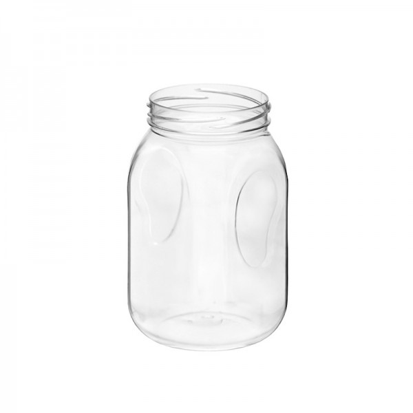 Flacoane borcan 400ml, rotunde, F63mm, transparente, 180buc Flacoane tip borcan 509,80 lei