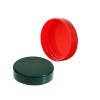 Capac plastic, cu filet, colorat, F63mm Flacoane tip borcan 0,58 lei
