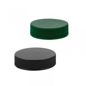 Capac plastic, cu striatii si filet, colorat, F63mm Flacoane tip borcan 0,67 lei