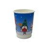 Pahare carton, perete dublu, 235ml - 8oz, Santa Claus, D80, 25buc Pahare bauturi calde 10,00 lei