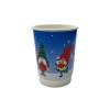 Pahare carton, perete dublu, 235ml - 8oz, Santa Claus, D80, 25buc Pahare bauturi calde 10,00 lei