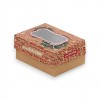 Cutii prajituri, cu fereastra, K4 X-MAS, 13*17*8 cm (10kg) Produse 155,23 lei