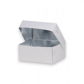 Cutii prajituri, albe, K8, 19*19*8cm, 10kg Produse 143,94 lei