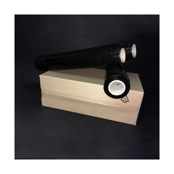 Rola folie strech, paletizat manual, negra, 23 microni, 1.2kg Produse 20,60 lei