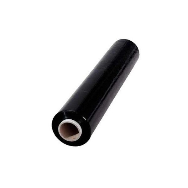Rola folie strech, paletizat manual, negra, 23 microni, 1.2kg Produse 20,60 lei