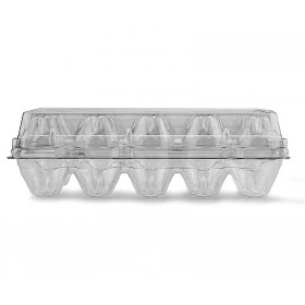 Cofraje oua gaina, PET transparent, 10 compartimente (150buc) Produse 88,99 lei