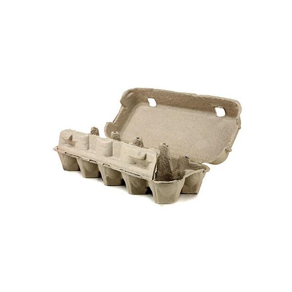 Cofraje oua gaina, carton reciclat, 10 compartimente, 4800 buc|palet Produse 3,00 lei