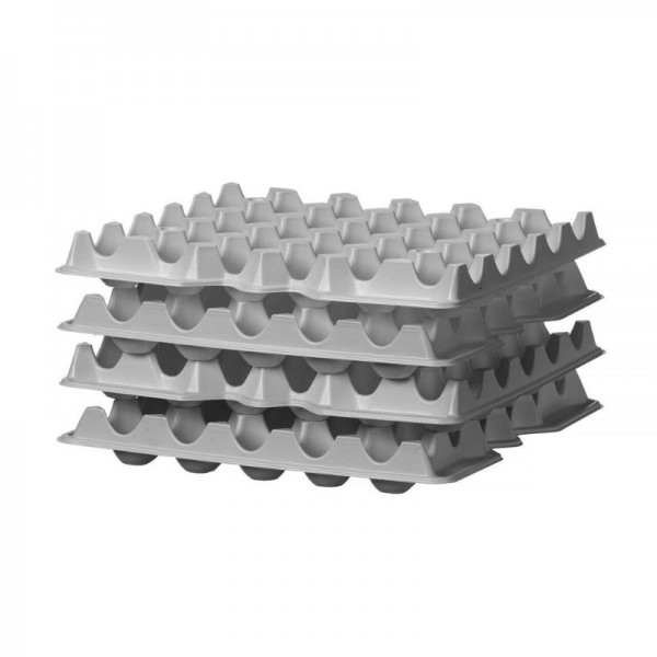 Cofraje oua gaina, carton reciclat, 30 compartimente, 100buc Produse 49,81 lei