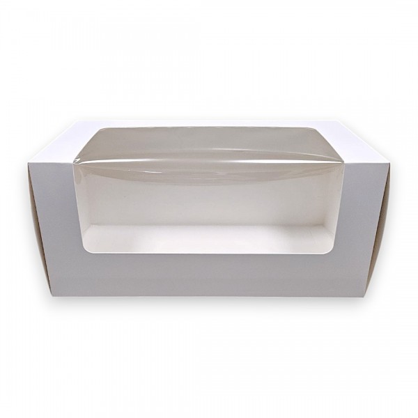 Cutie cozonac, carton alb cu fereastra, 320*140*150 mm, 25buc Produse 90,49 lei