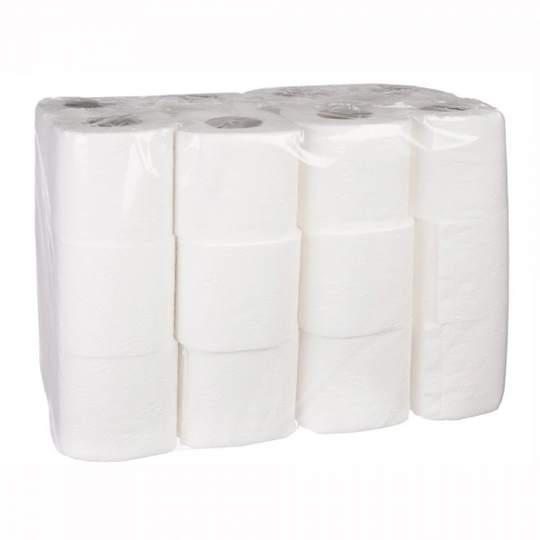 Hartie igienica alba, 2 straturi, 24 role Produse 26,99 lei