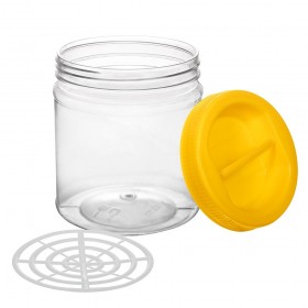 Flacoane borcan 1.5l cu capac, F110mm, transparente, 40buc Flacoane tip borcan 175,26 lei