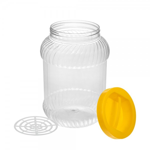Flacoane borcan 3l cu capac, F110mm, transparente, 32buc Flacoane tip borcan 194,66 lei