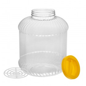 Flacoane borcan 10l cu capac, F110mm, transparente, 15buc Flacoane tip borcan 138,78 lei