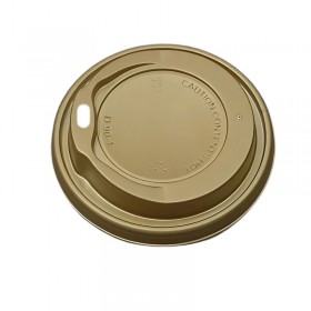 Capace plastic aurii, D80, cu orificiu, pentru 8oz si 12oz, 1000buc Produse 126,70 lei