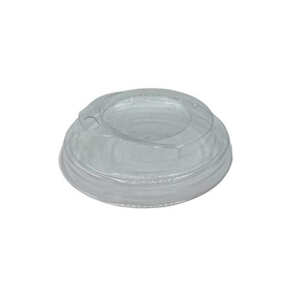 Capace transparente, D80, cu orificiu, 8oz si 12oz, 100buc Produse 12,40 lei