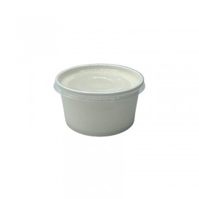 Bol supa + capac, carton alb, 12oz|350ml, 50buc Produse 14,99 lei
