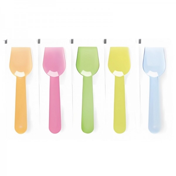 Lingurite inghetata, multicolore, 9.5cm, ambalate individual (500buc) Produse 119,00 lei